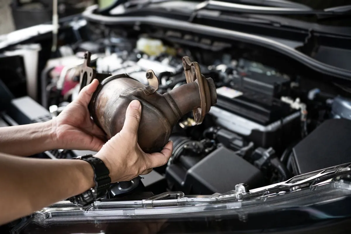 Catalytic Converter Steam Cleaning Machine